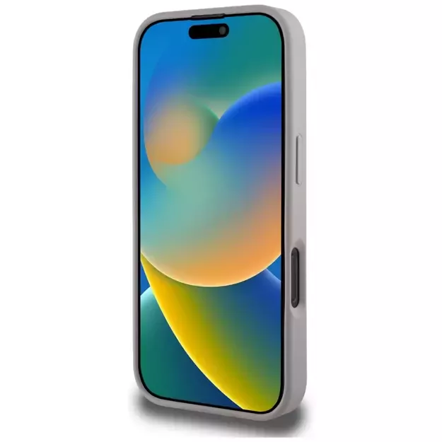 Guess Grained Roses Big 4G Logo iPhone 16 Pro Case - Purple 4