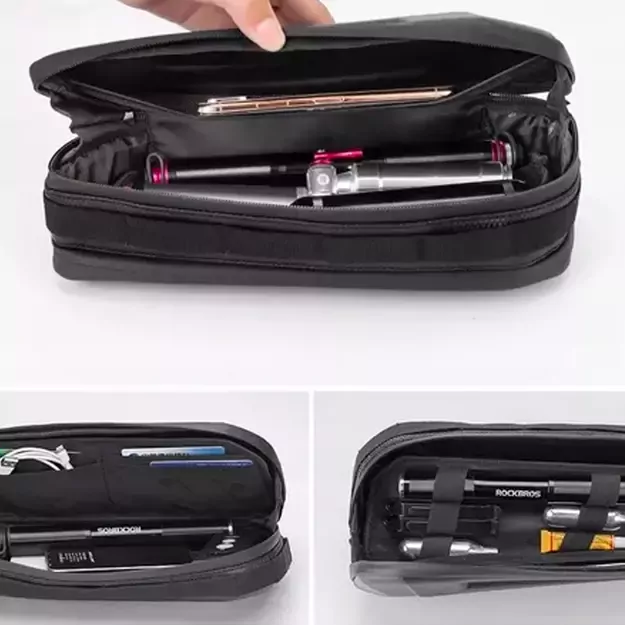 Rockbros B67 waterproof frame bike bag - black 20