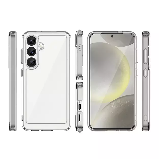 Outer Space Case with Gel Frame for Xiaomi Redmi Note 14 Pro+ 5G - Transparent 7