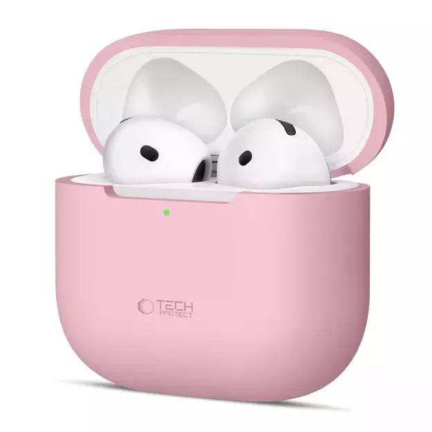 Tech-Protect Silicone Case for Apple AirPods 4 - Pink