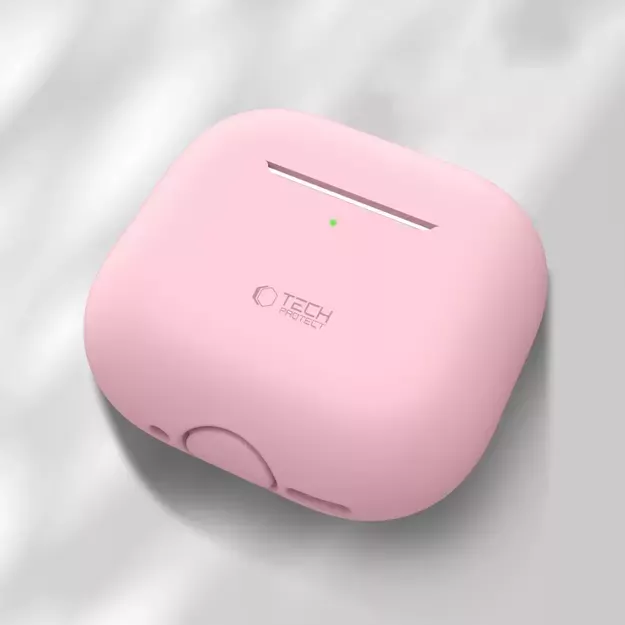 Tech-Protect Silicone Case for Apple AirPods 4 - Pink 8