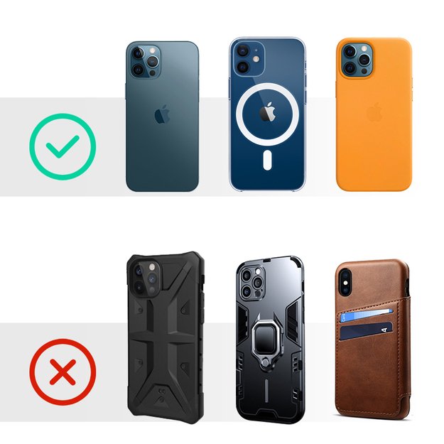 Joyroom Car Magnetic Holder Qi Wireless Inductive Charger 15W (MagSafe Compatible for iPhone) Black (JR-ZS240) 9