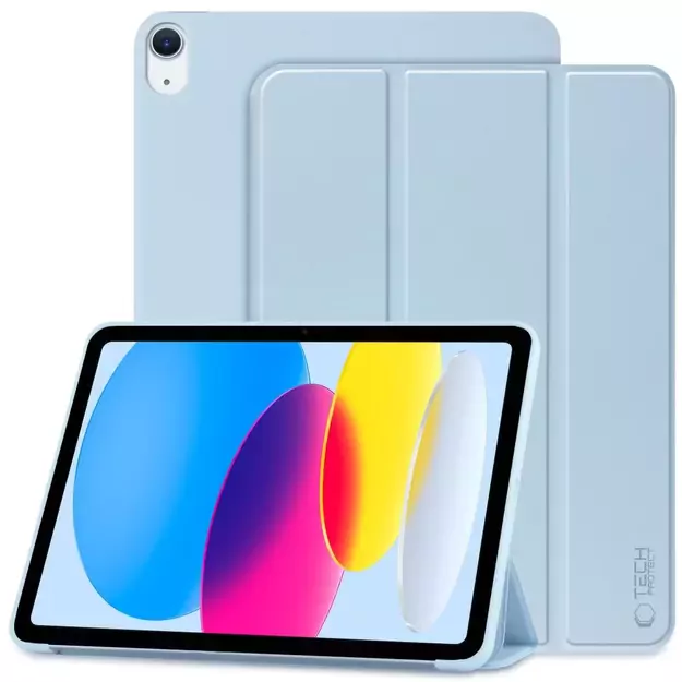 Tech-Protect SmartCase case for iPad 10.9&quot  2022 - light blue