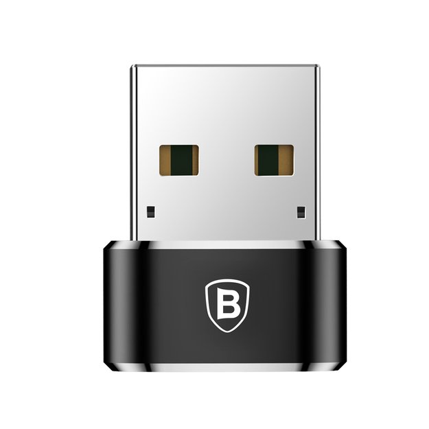 Baseus Mini USB-C to USB-A adapter - black 1