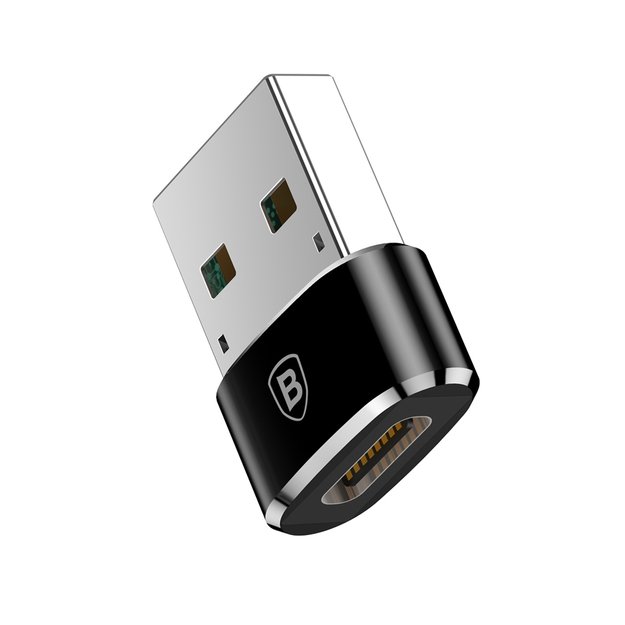Baseus Mini USB-C to USB-A adapter - black 5
