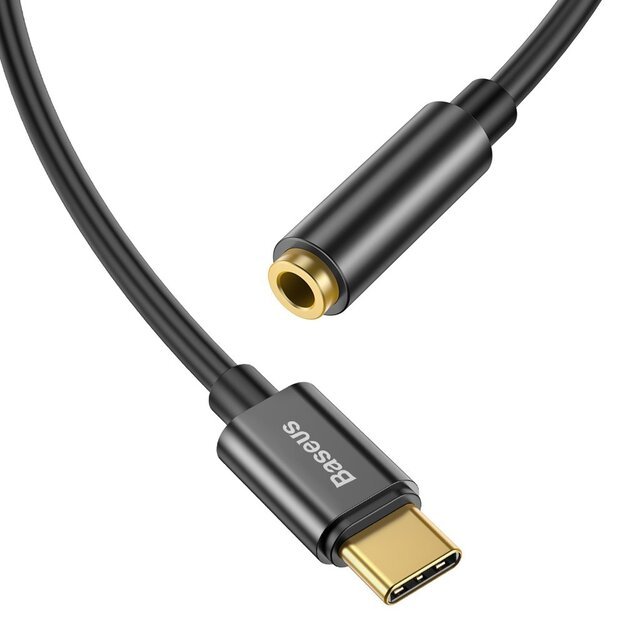 Baseus L54 adapter for USB-C headphones / mini jack 3.5mm DAC 24 bit 48 KHz - black 3
