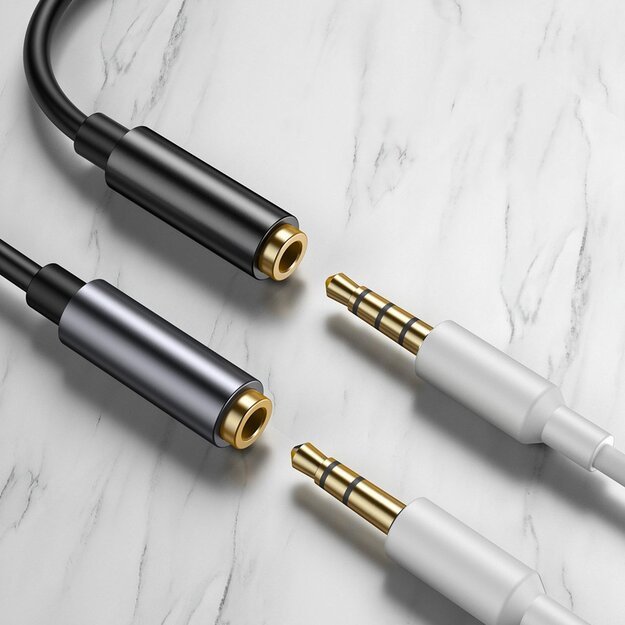 Baseus L54 adapter for USB-C headphones / mini jack 3.5mm DAC 24 bit 48 KHz - black 13