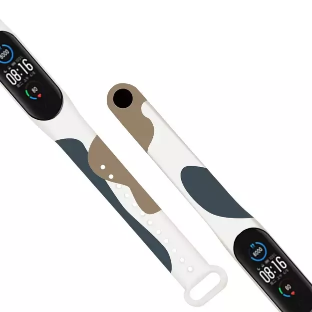 Strap Moro band for Xiaomi Mi Band 3 / 4 silicone strap watch bracelet pattern 12 6