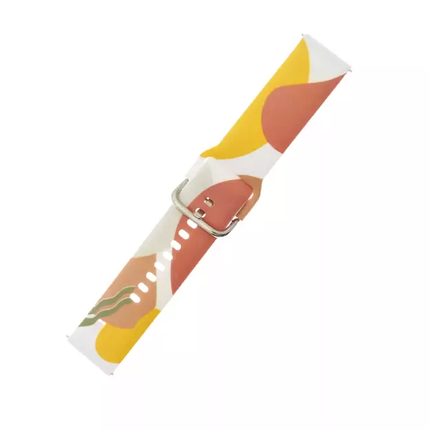 Strap Moro for Samsung Galaxy Watch 45 / 46 / 47 mm silicone bracelet watch band - pattern 7