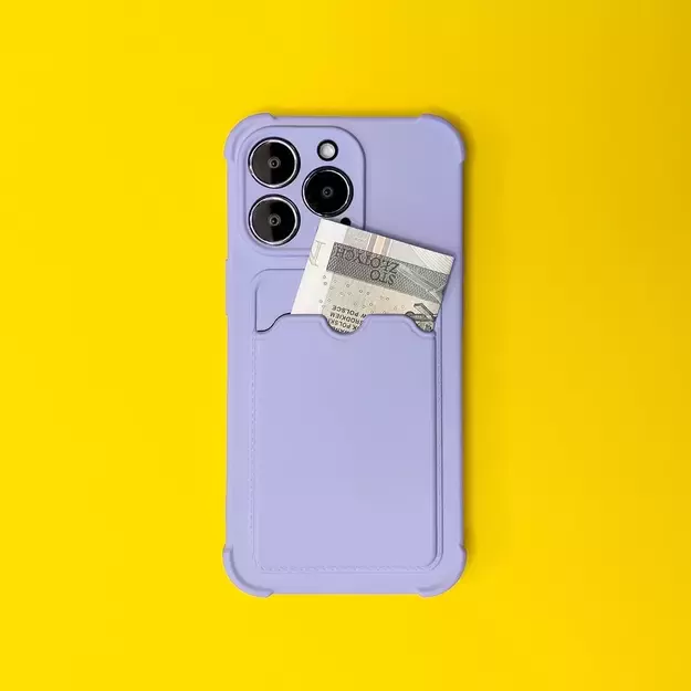 Card Armor Case Pouch Cover for Xiaomi Redmi Note 10 / Redmi Note 10S Card Wallet Silicone Armor Cover Air Bag Navy Blue 4