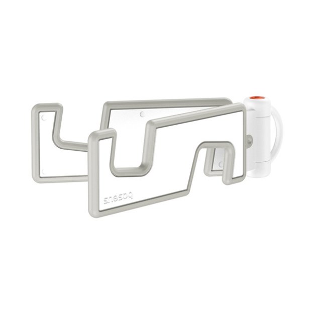 Baseus Portable fold-out phone stand - white 1