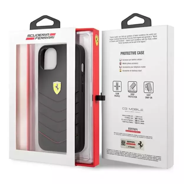 Ferrari FEHCP13SRQUK iPhone 13 mini 5.4&quot  black/black hardcase Off Track Quilted 7