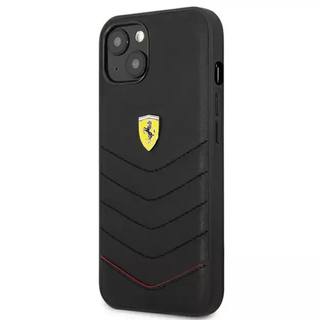 Ferrari FEHCP13SRQUK iPhone 13 mini 5.4&quot  black/black hardcase Off Track Quilted 1