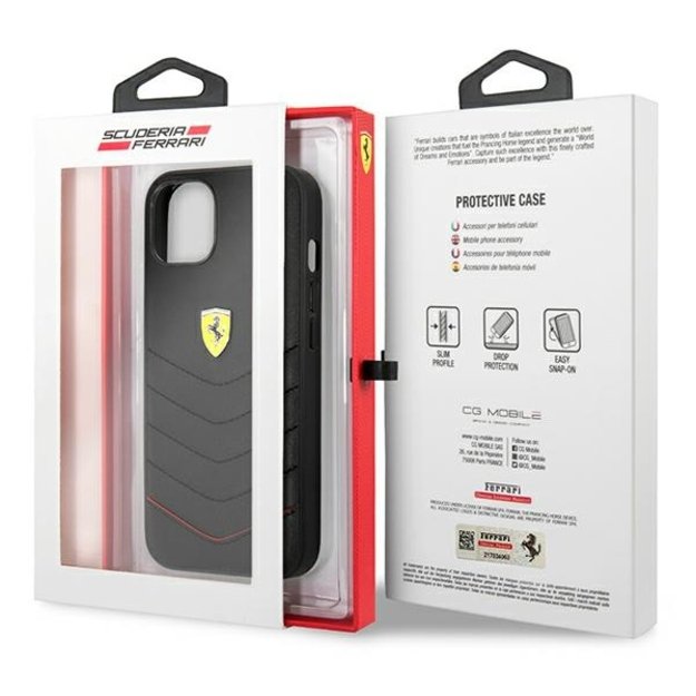 Ferrari FEHCP13SRQUK iPhone 13 mini 5.4&quot  black/black hardcase Off Track Quilted 14