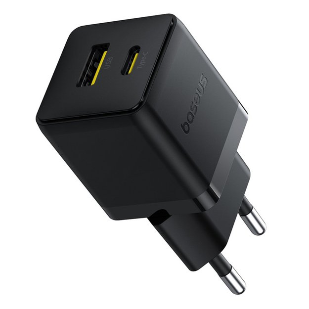 Baseus Palm 30W USB-C USB-A Wall Charger - Black 4