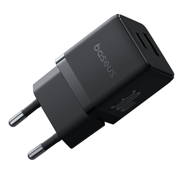 Baseus Palm 30W USB-C USB-A Wall Charger - Black 3