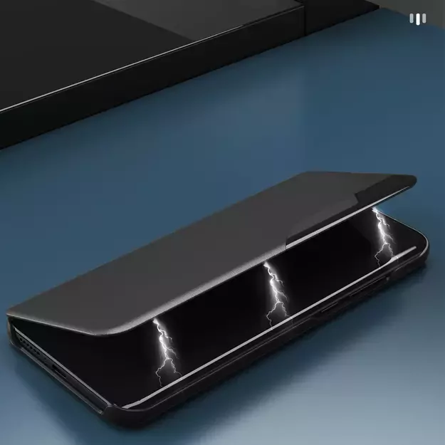 Eco Leather View Case Cover for Xiaomi Redmi Note 12 Pro / Poco X5 Pro 5G with Flip Stand Black 25