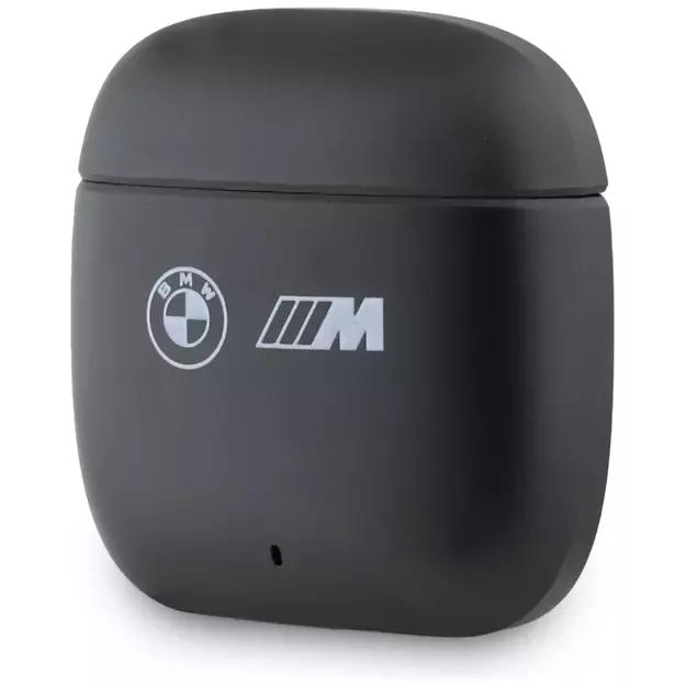 BMW M Metal M Logo Print ANC-ENC TWS Bluetooth Headphones - Black 1