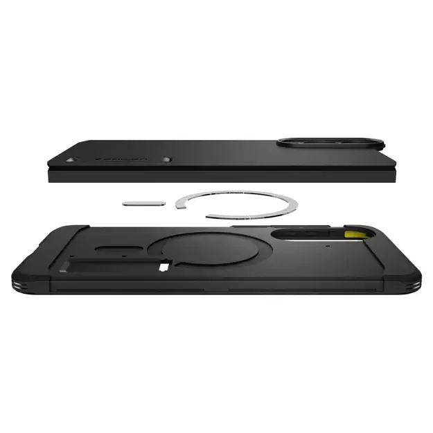Spigen Tough Armor MagSafe case for Samsung Galaxy S25 Edge - black 7