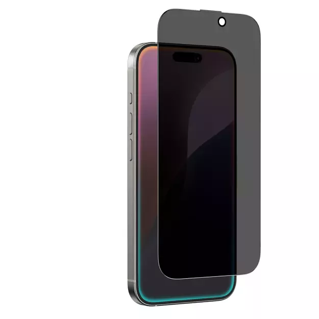 AmazingThing Titan Privacy Glass Privacy Tempered Glass for iPhone 16 Pro 2