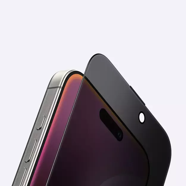 AmazingThing Titan Privacy Glass Privacy Tempered Glass for iPhone 16 Pro 10