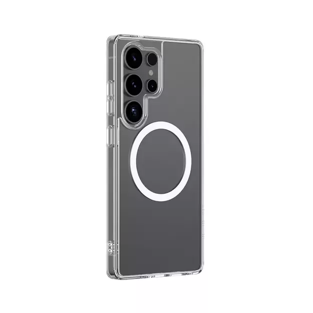 AmazingThing Minimal Mag Case with Magnetic Ring for Samsung Galaxy S25 Ultra - Transparent