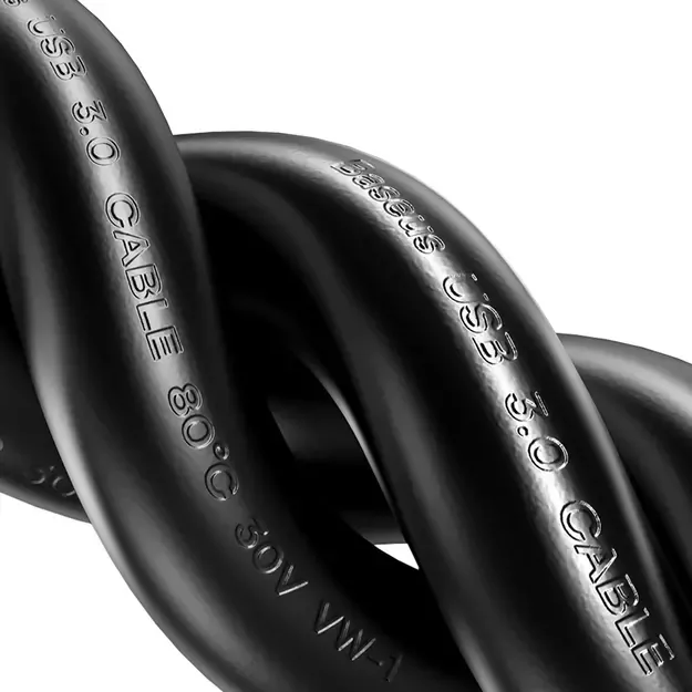 Extension cable USB 2.0 0.5m Baseus AirJoy Series - black 16