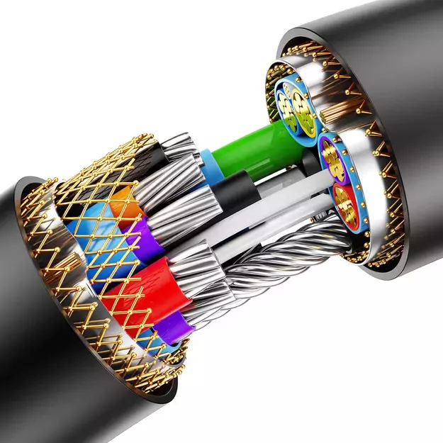 Extension cable USB 2.0 0.5m Baseus AirJoy Series - black 5