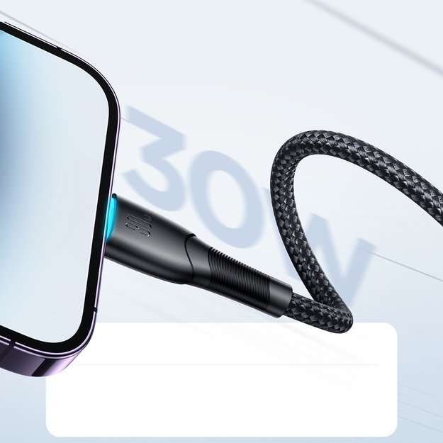 Joyroom Starry Series SA32-CL3 30W USB-C / Lightning cable 1m - black 8