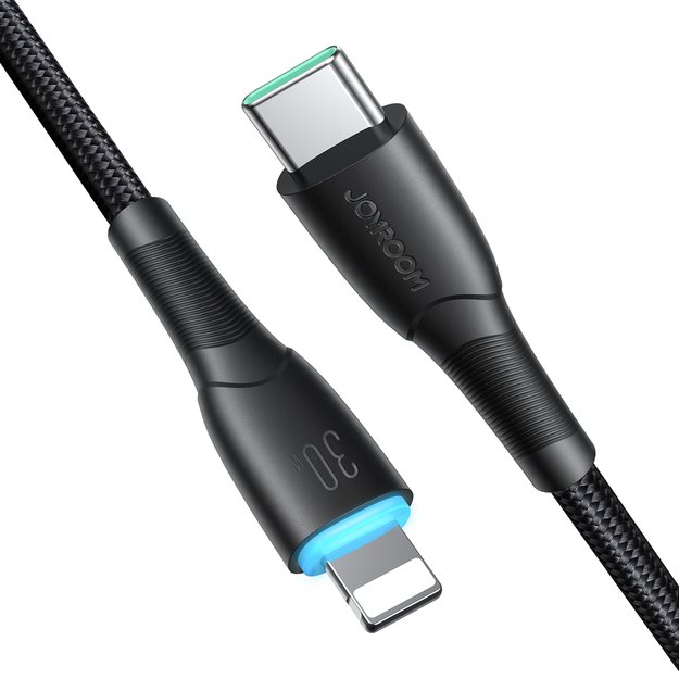 Joyroom Starry Series SA32-CL3 30W USB-C / Lightning cable 1m - black 2