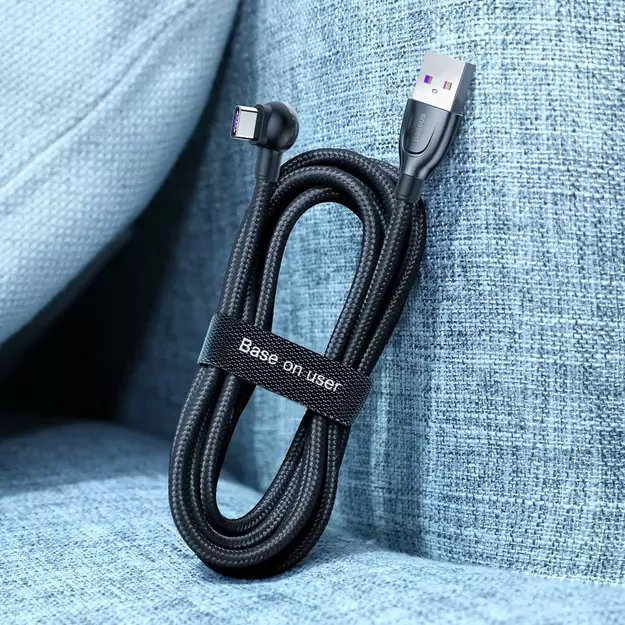 Baseus Rainbow Circle hook and loop Straps - velcro tape cable organizer 1m black (ACMGT-E01) 10