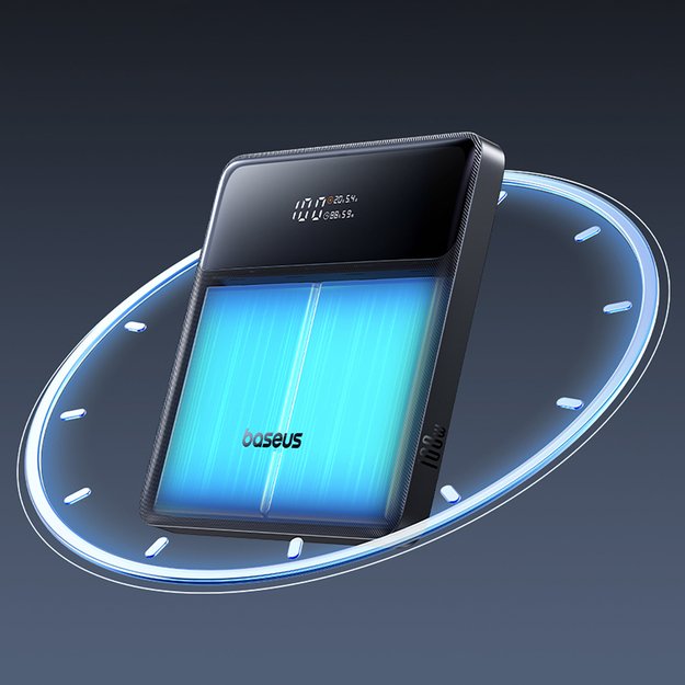 Baseus Blade H1 20000mAh 100W Powerbank with Display - Black 16