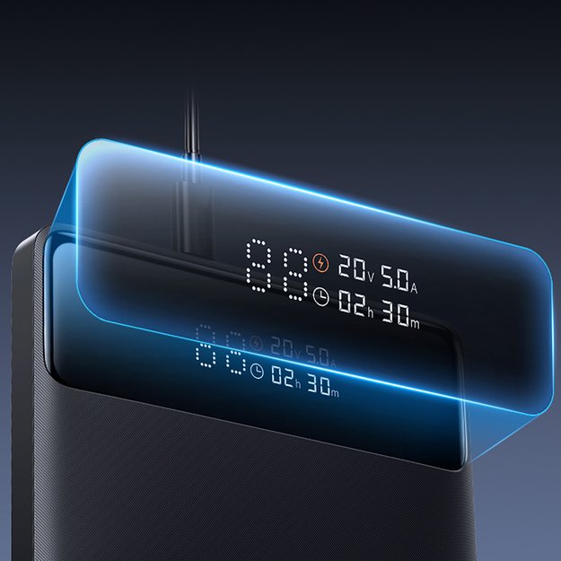 Baseus Blade H1 20000mAh 100W Powerbank with Display - Black 15