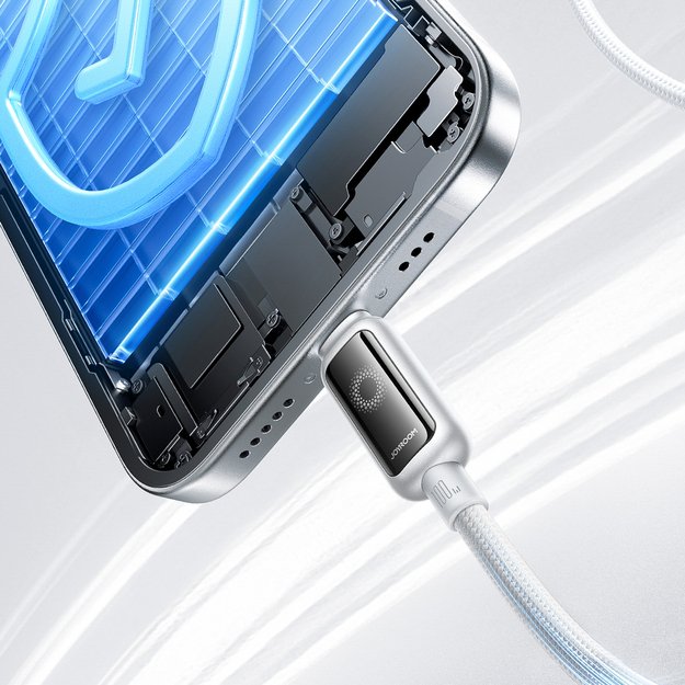 Kabel Joyroom S-A55 StarFlight 100W USB-C - USB-C 1,2m - biały 10