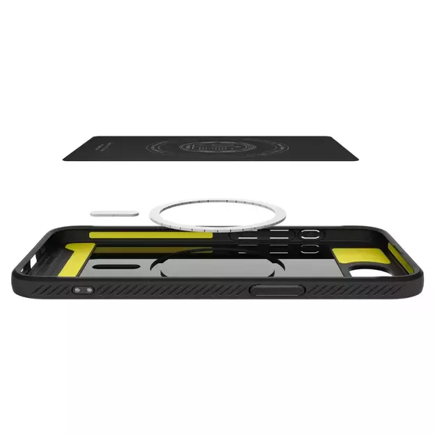 Spigen Rugged Armor MagSafe case for iPhone 16e - black 7