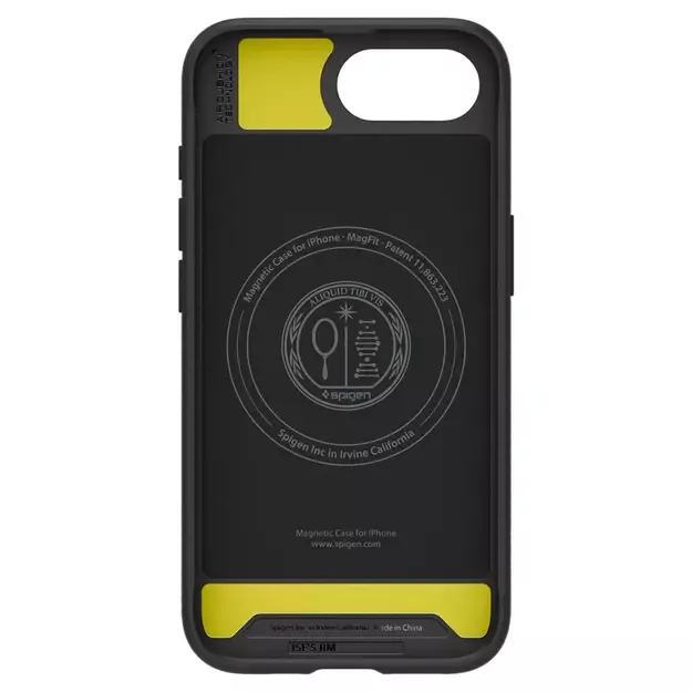 Spigen Rugged Armor MagSafe case for iPhone 16e - black 14
