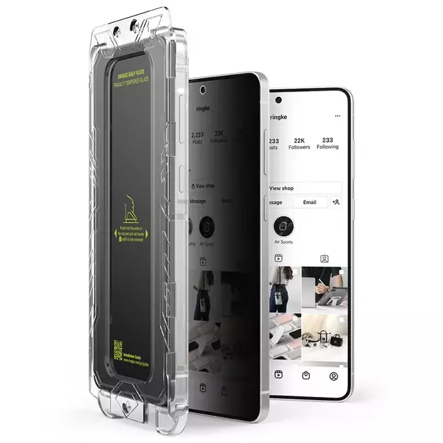 Ringke Easy Slide 2-pack Privacy Glass for Samsung Galaxy S25 Edge 1