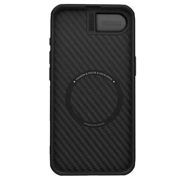 Etui Nillkin CarboProp Magnetic z osłoną na aparat i podstawką na iPhone 16e - czarne 8