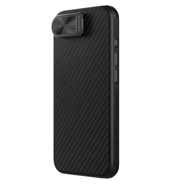 Etui Nillkin CarboProp Magnetic z osłoną na aparat i podstawką na iPhone 16e - czarne 7