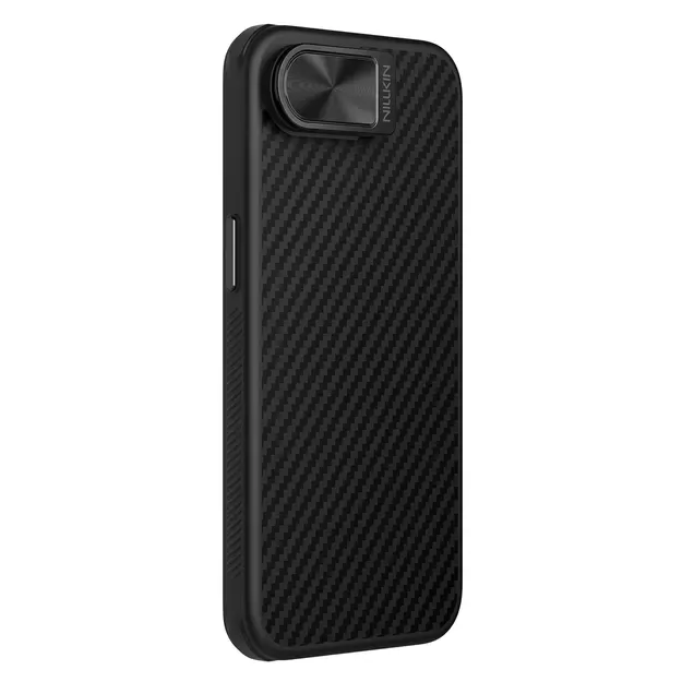 Etui Nillkin CarboProp Magnetic z osłoną na aparat i podstawką na iPhone 16e - czarne 6
