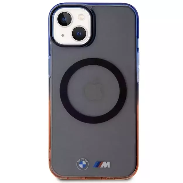 BMW Gradient Bumper MagSafe case for iPhone 14 Plus - gray 2
