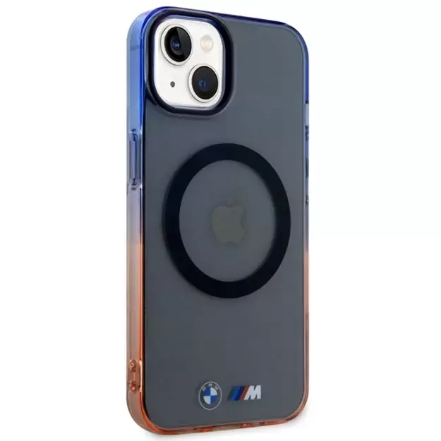 BMW Gradient Bumper MagSafe case for iPhone 14 Plus - gray 3