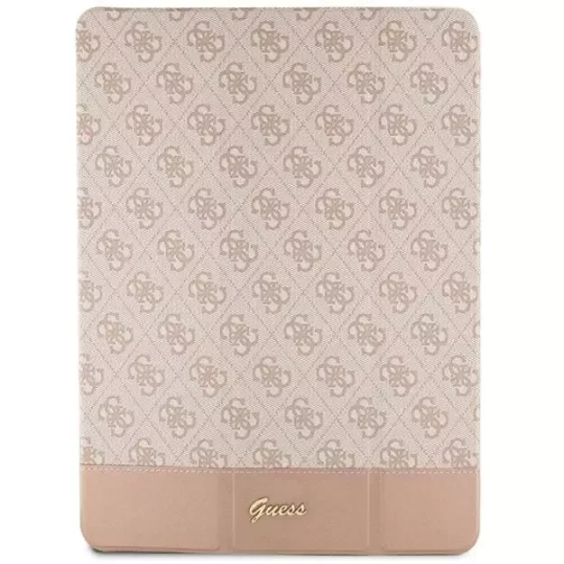 Guess 4G Stripe Allover case for iPad Pro 12.9&quot  - pink