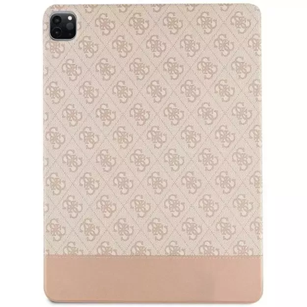 Guess 4G Stripe Allover case for iPad Pro 12.9&quot  - pink 5