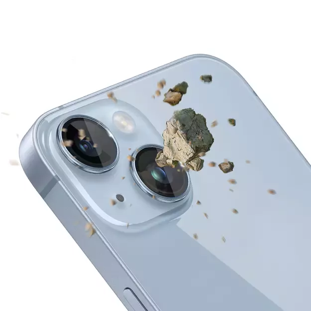 3mk Lens Protection Pro camera cover for iPhone 14 Plus - blue 2