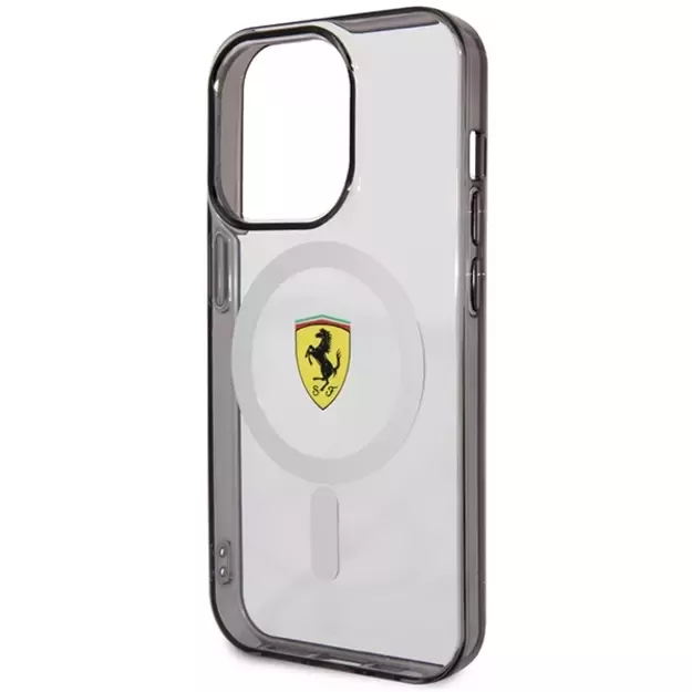 Ferrari FEHMP14LURKT iPhone 14 Pro 6.1  clear/transparent hardcase Outline Magsafe 5
