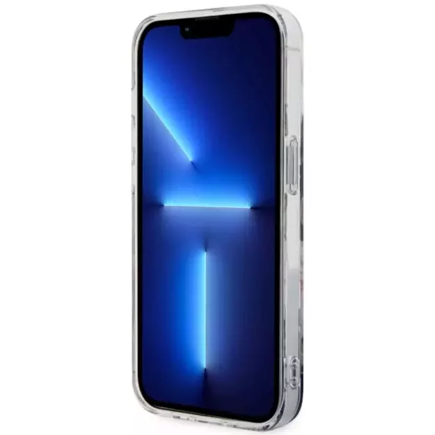 Guess GUHMP14LHCFWSK iPhone 14 Pro 6.1  black/black hardcase Flower MagSafe 11