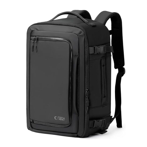 Tech-Protect Defender S50 Backpack for Ryanair &amp  Wizzar, 20L Laptop - Black