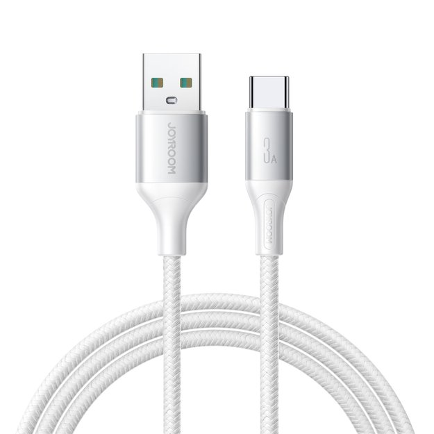 Joyroom S-A28 Flash Series 3A USB-A - USB-C Cable 1m - White