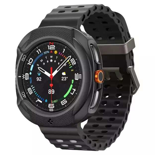 Spigen Liquid Air Case for Samsung Galaxy Watch 8 Classic 46mm - Black 1